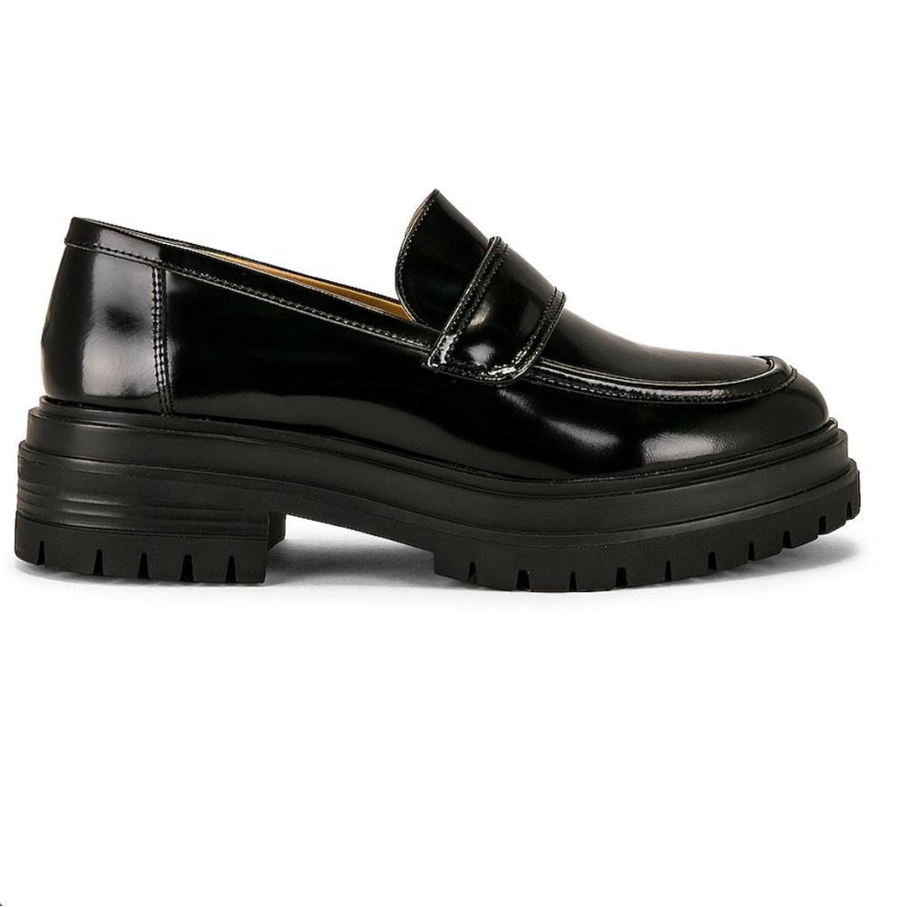 Tony Bianco Black Loafers